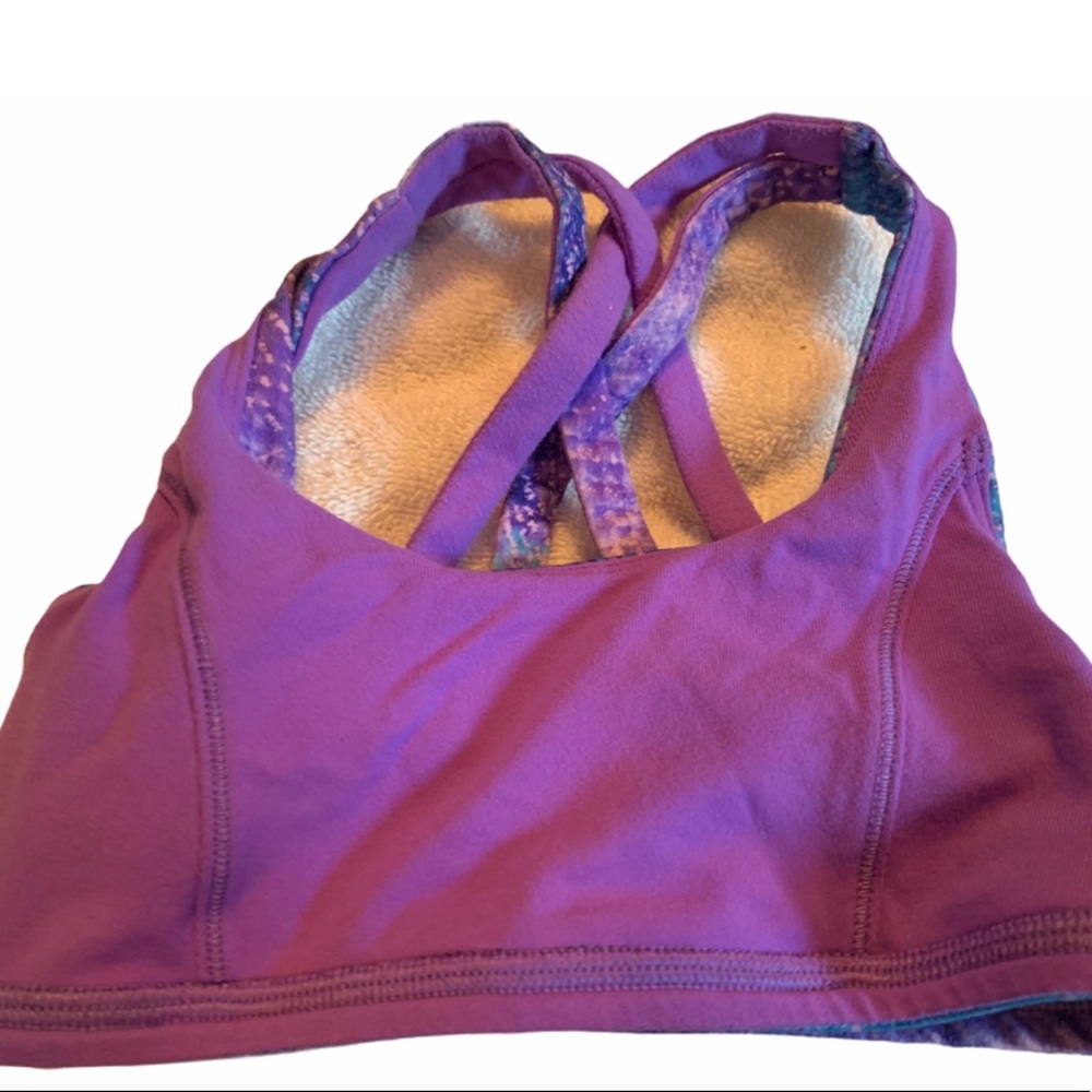 Ivivva Girls Reversible Sports Bra size 6